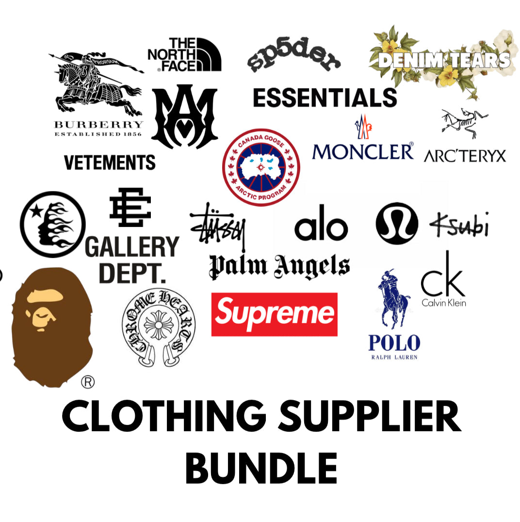 1:1 Clothing Supplier Bundle
